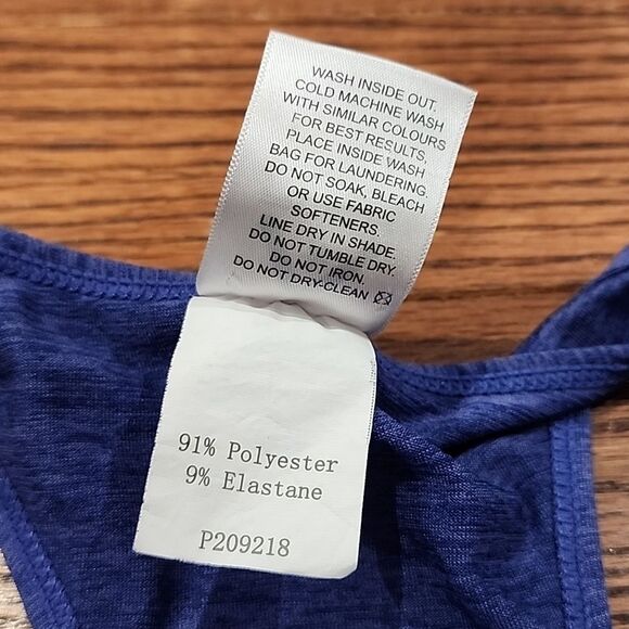 Rockwear Racerback Tank Top Size AU 8 US 4 Australian Activewear Workout Gym - Picture 4 of 6